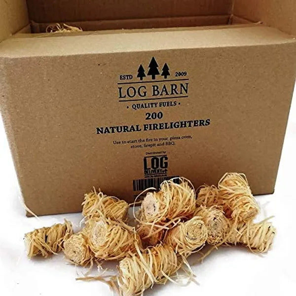 Natural Eco Wood Firelighters - 200pcs